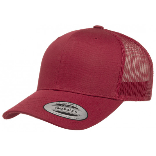 Кепка FlexFit 6606 Retro Trucker - Cranberry Кепка FlexFit 6606 Retro Trucker - Cranberry